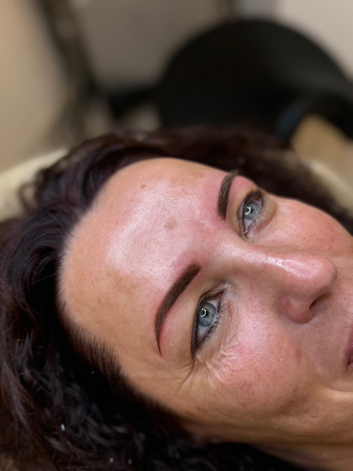 Powderbrows Augenbrauen Closeup
