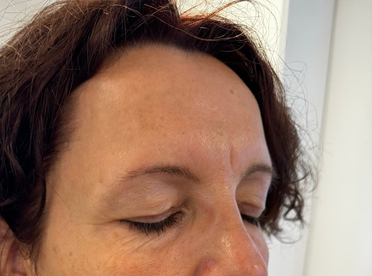Powderbrows natürliches Vorher-Nachher Ergebnis